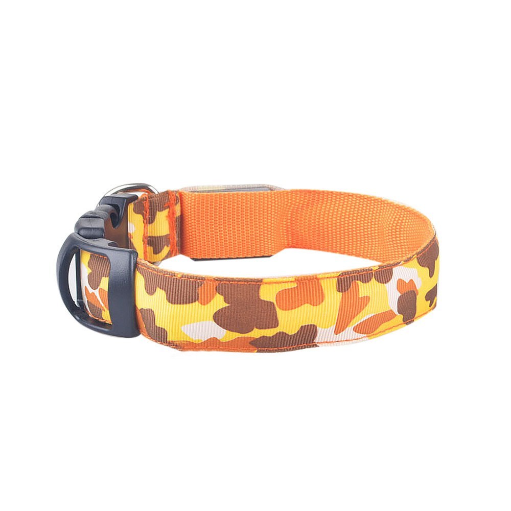 Collier Lumineux Camouflage pour Chien – L’Aventure en Toute Sécurité