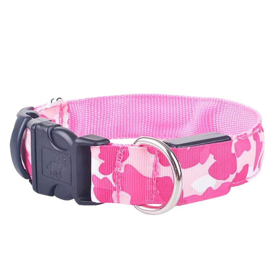 Collier Lumineux Camouflage pour Chien – L’Aventure en Toute Sécurité